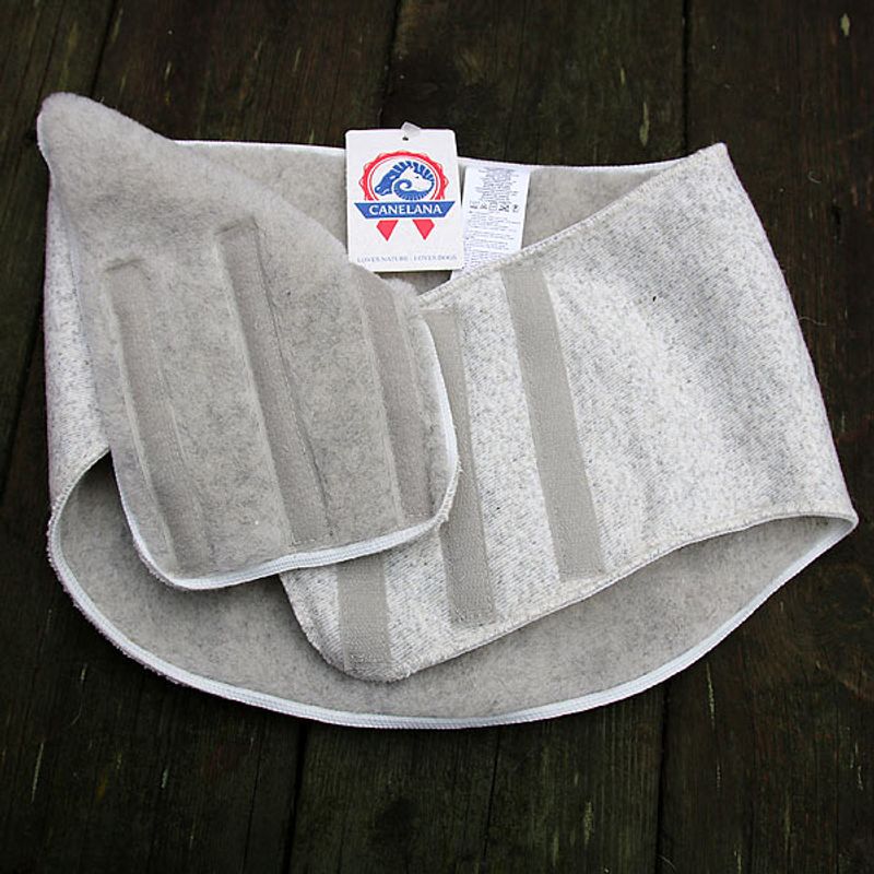 Rygg-varmer i merinoull