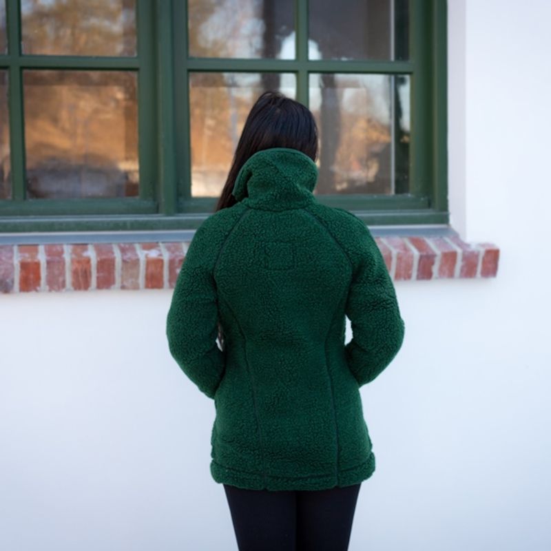 Frida ulljakke lang damemodell 100% ull