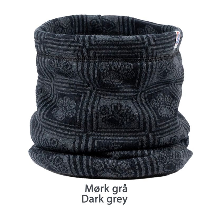 Rana neck warmer - merino wool lined with fleece - paw 