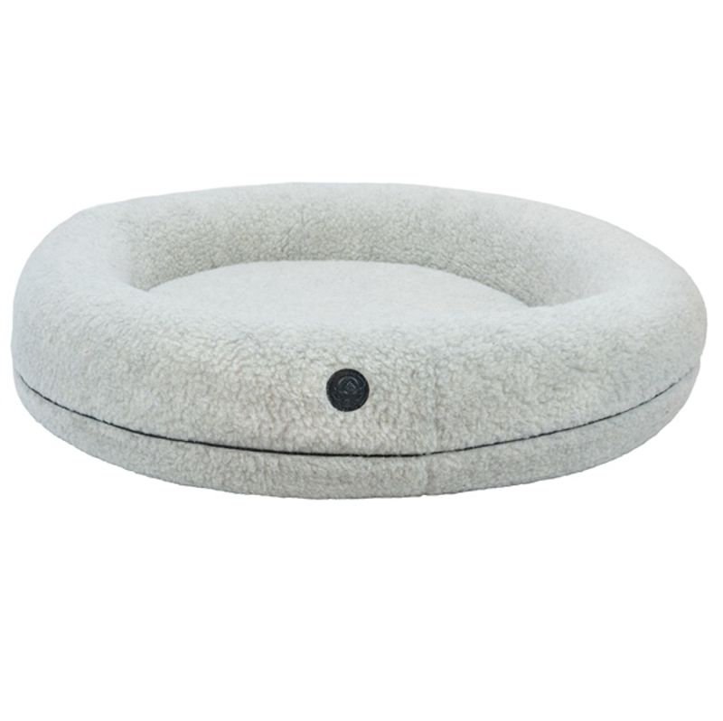 Canelana round dog bed 100% wool 